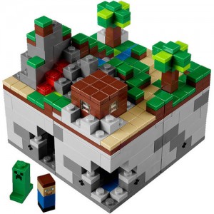 Lego Minecraft 21102 blocks