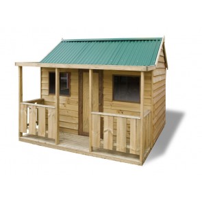 wooden cubby house kit